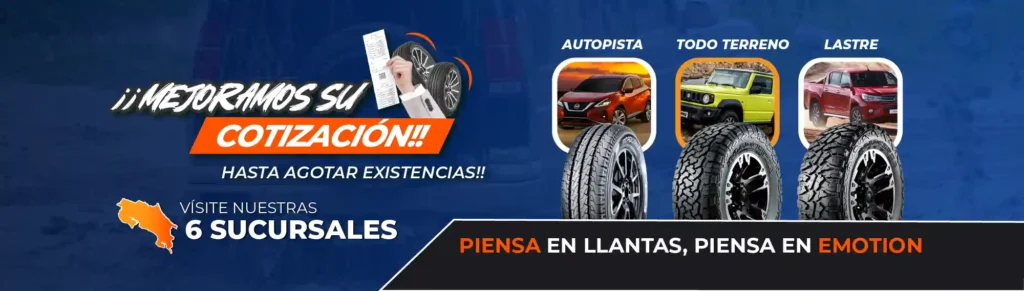 llantas en costa rica